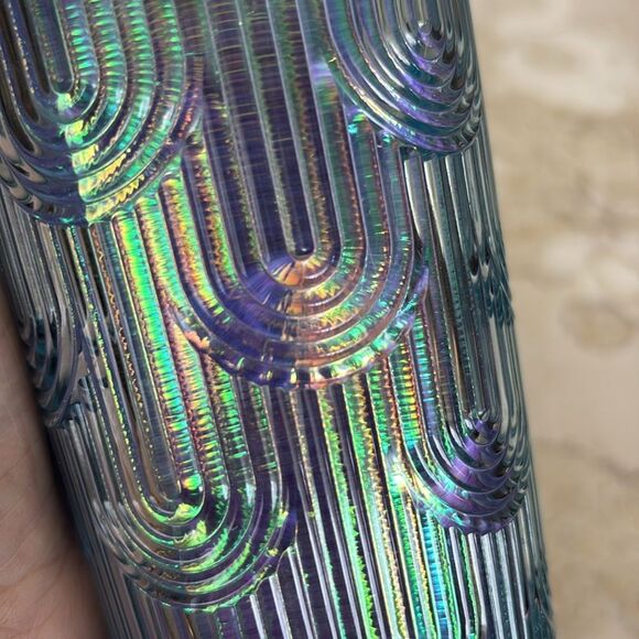 Starbucks 2022 Limited Edition Iridescent Mermaid Scale 24oz Cold Cup Tumbler - Picture 4 of 12